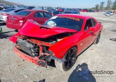 2016 Dodge Challenger R/T Scat Pack z USA, uszkodzony, nr VIN 2C3CDZFJ7GH309495